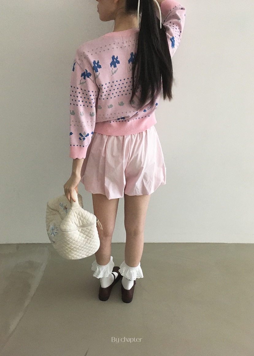BY CHAPTER韓國㊣直郵東大門代購女裝新品職業熱賣短褲格紋Chapter短褲