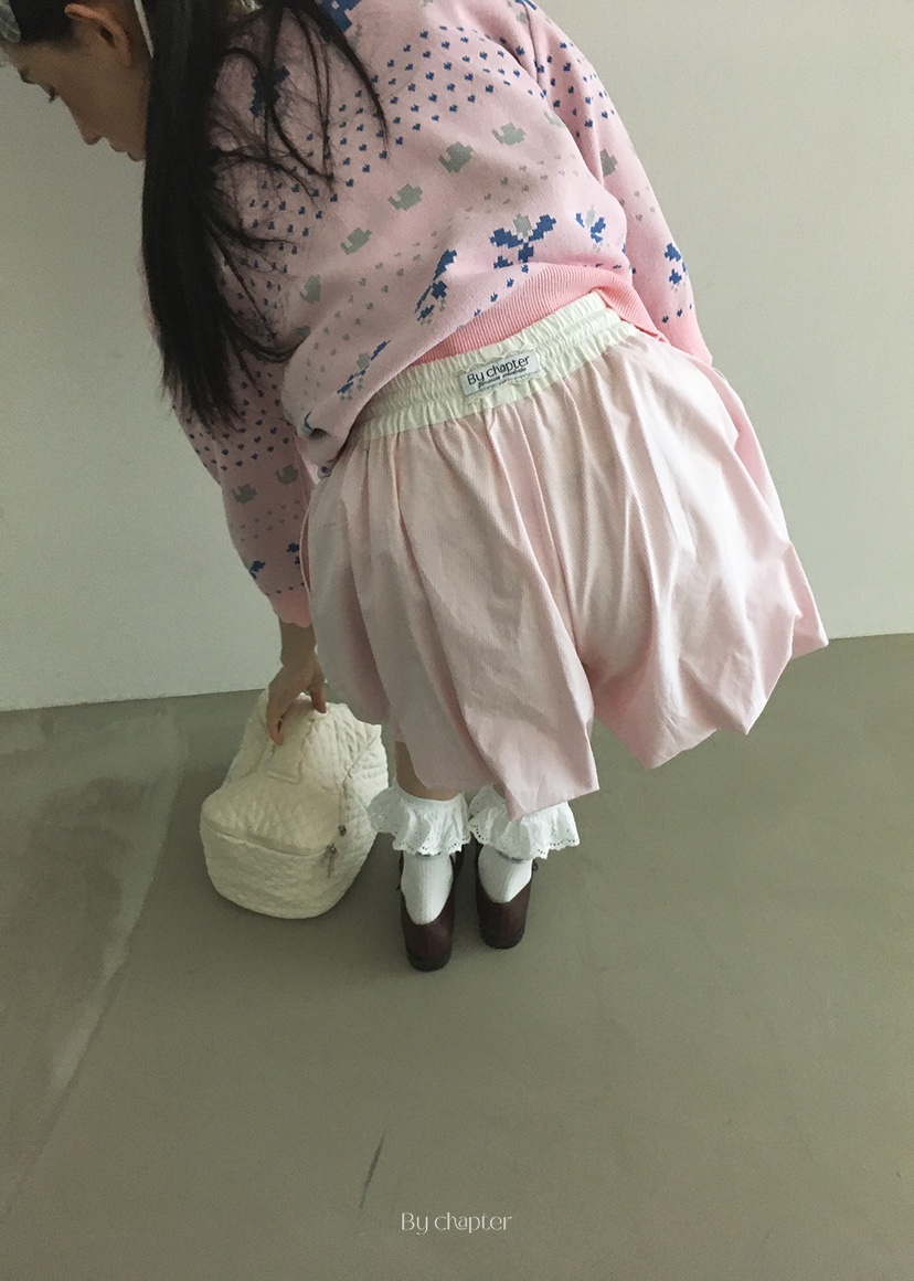 BY CHAPTER韓國㊣直郵東大門代購女裝新品職業熱賣短褲格紋Chapter短褲