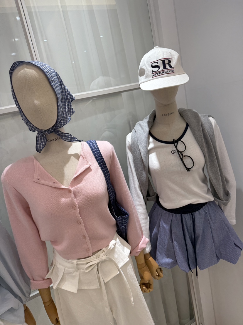 BY CHAPTER韓國㊣直郵東大門代購女裝新品職業熱賣短褲格紋Chapter短褲