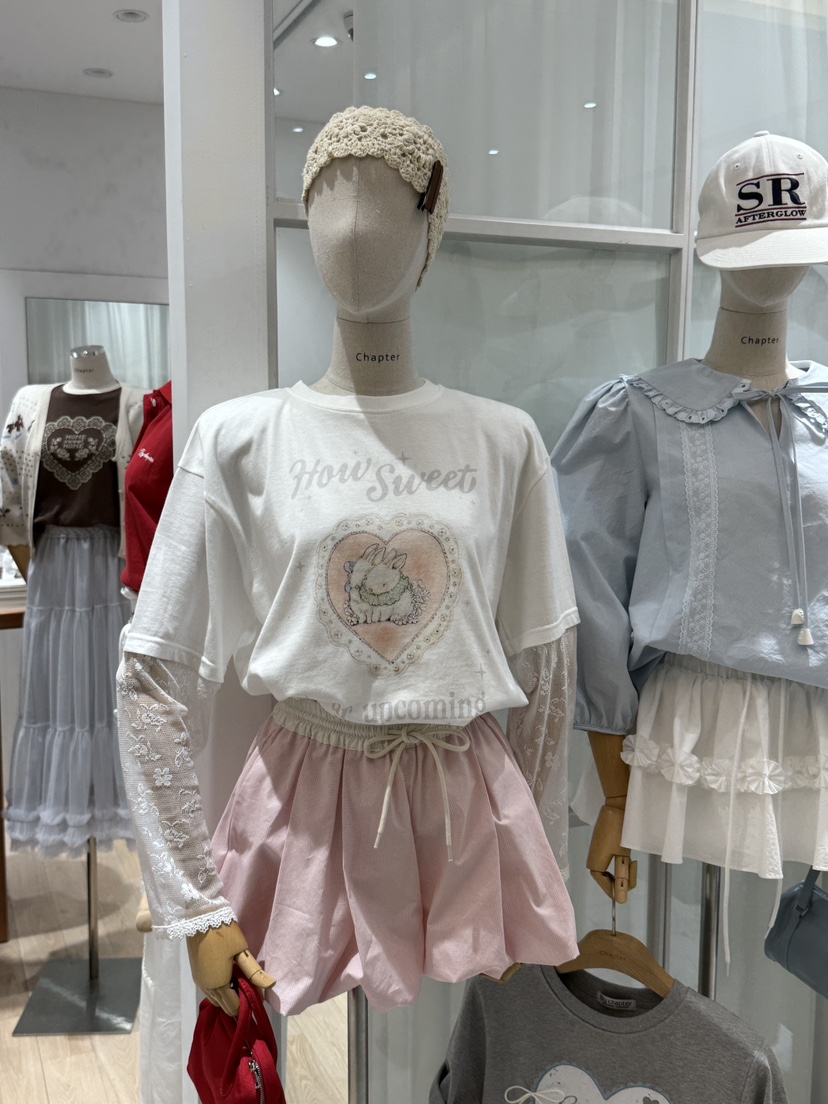 BY CHAPTER韓國㊣直郵東大門代購女裝新品職業熱賣短褲格紋Chapter短褲