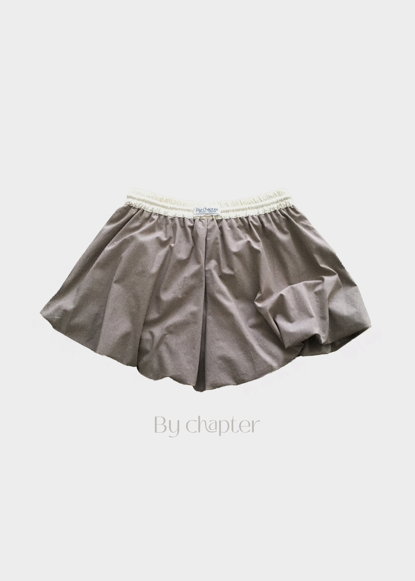 BY CHAPTER韓國㊣直郵東大門代購女裝新品職業熱賣短褲格紋Chapter短褲圖色3