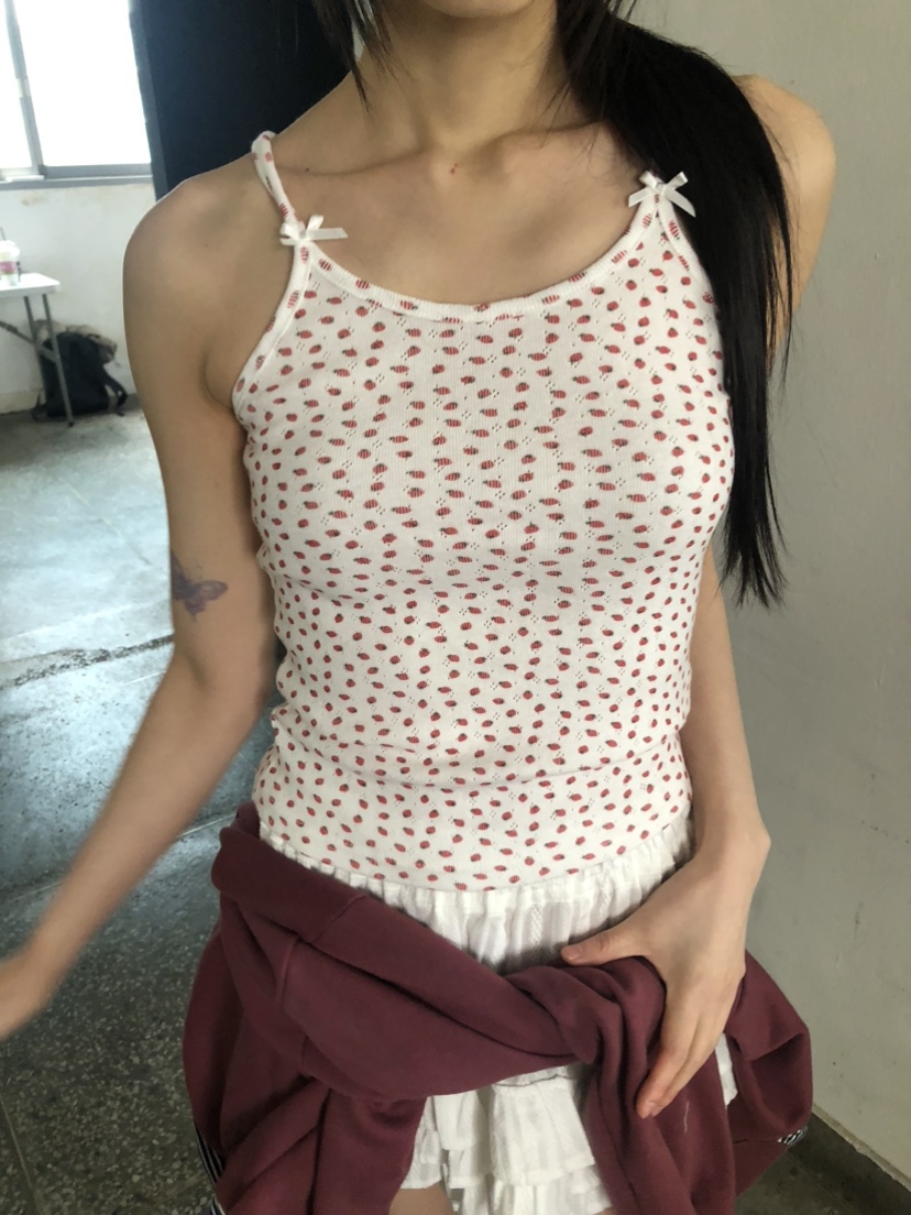 FLASH直郵韓國代購㊣女裝新款推薦休閑職業25春夏人氣吊帶背心FLASH吊帶/背心