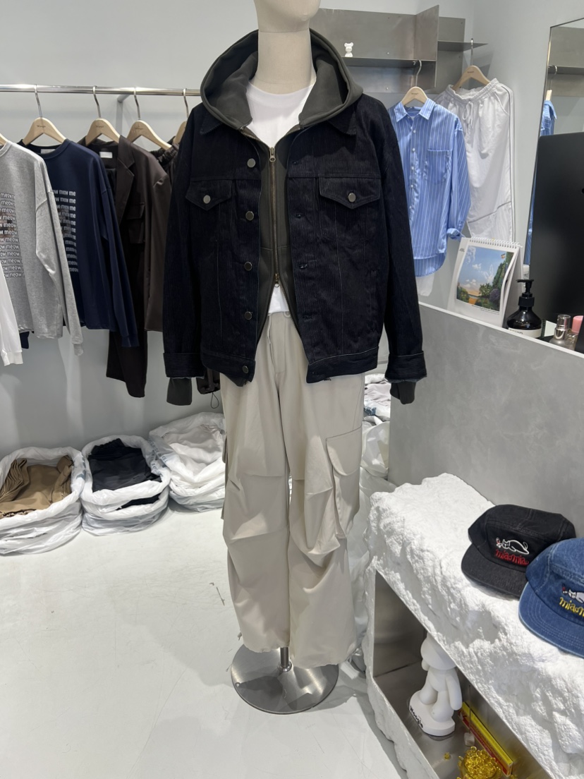 WOOGIE直郵韓國代購㊣女裝新品人氣職業時尚休閑休閑褲工裝褲FATAL-男裝休閑褲