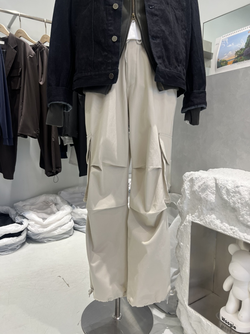 WOOGIE直郵韓國代購㊣女裝新品人氣職業時尚休閑休閑褲工裝褲FATAL-男裝休閑褲