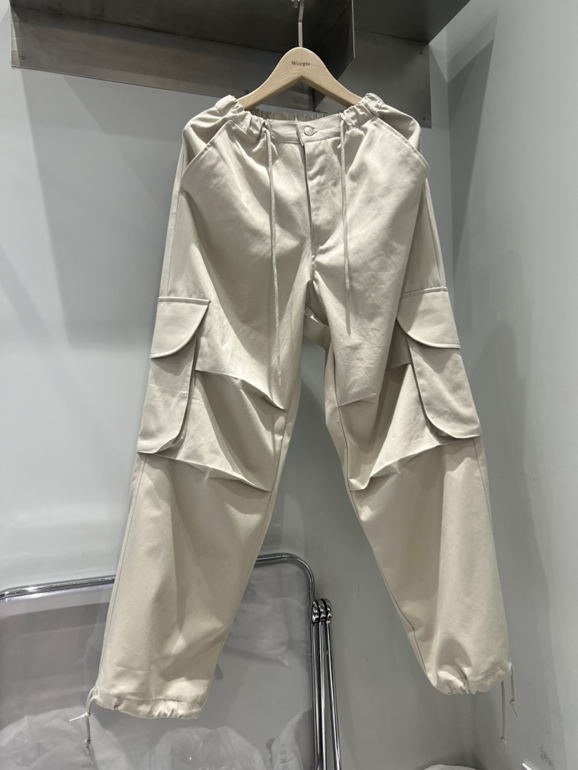 WOOGIE直郵韓國代購㊣女裝新品人氣職業時尚休閑休閑褲工裝褲FATAL-男裝休閑褲