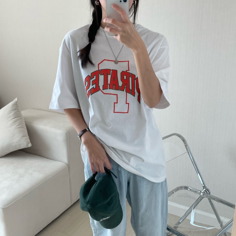 HELLO JINI韓國直郵㊣女裝新款推薦熱賣職業時尚休閑人氣T恤HELLO JINIT恤