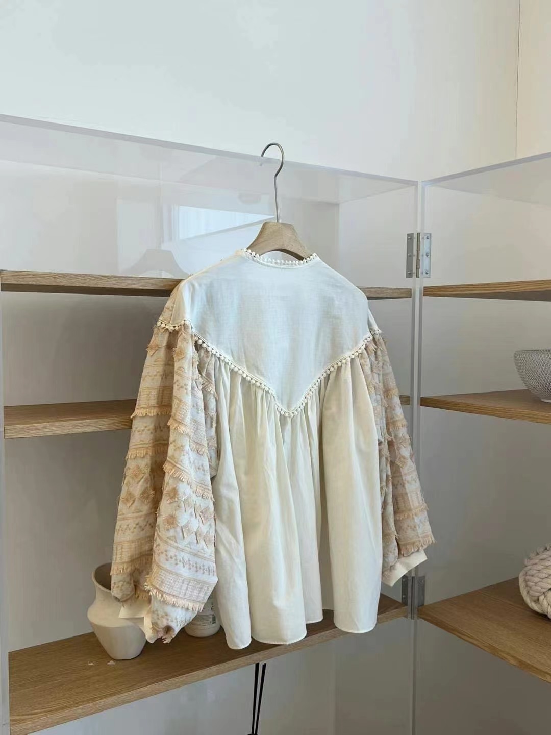 STORY TAG韓國直郵㊣東大門實拍女裝新品25春夏襯衫蕾絲衫STORY TAG襯衫/蕾絲衫