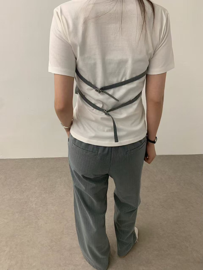 J CRANE-A直郵韓國代購㊣女裝新款熱賣休閑人氣職業25春夏T恤J CRANET恤