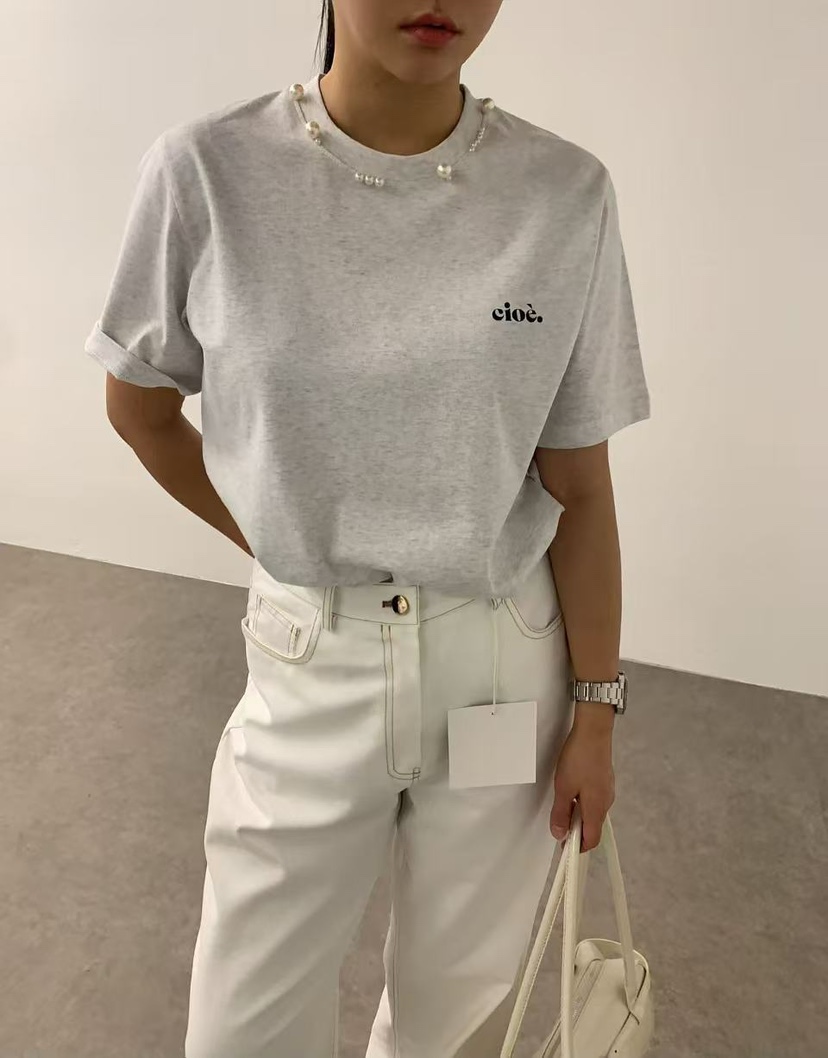 J CRANE-A韓國㊣直郵東大門代購女裝新款熱賣人氣休閑T恤J CRANET恤