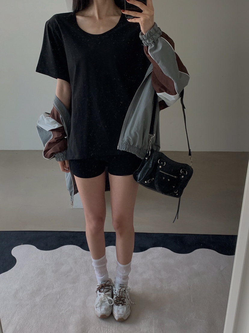 VERANDA韓國㊣直郵東大門代購女裝新品25春夏推薦時尚休閑短褲VERANDA短褲