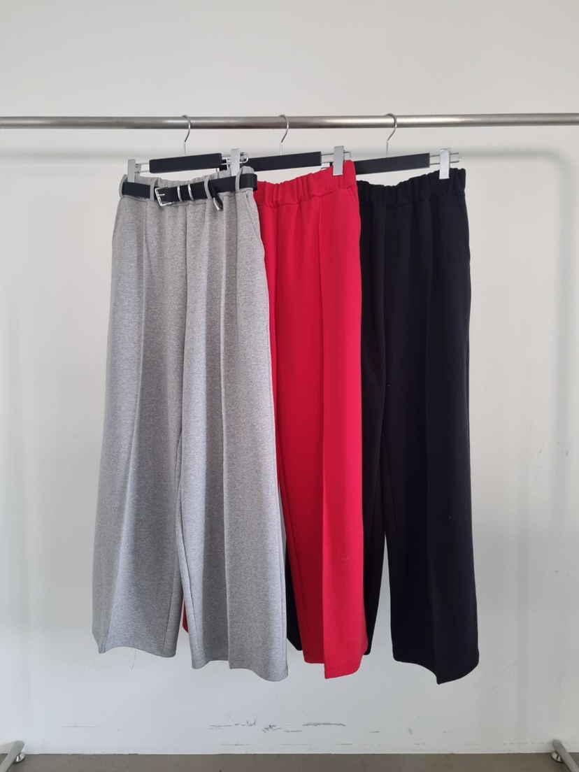 VERANDA韓國㊣直郵東大門代購女裝新品休閑職業休閑褲含腰帶VERANDA休閑褲