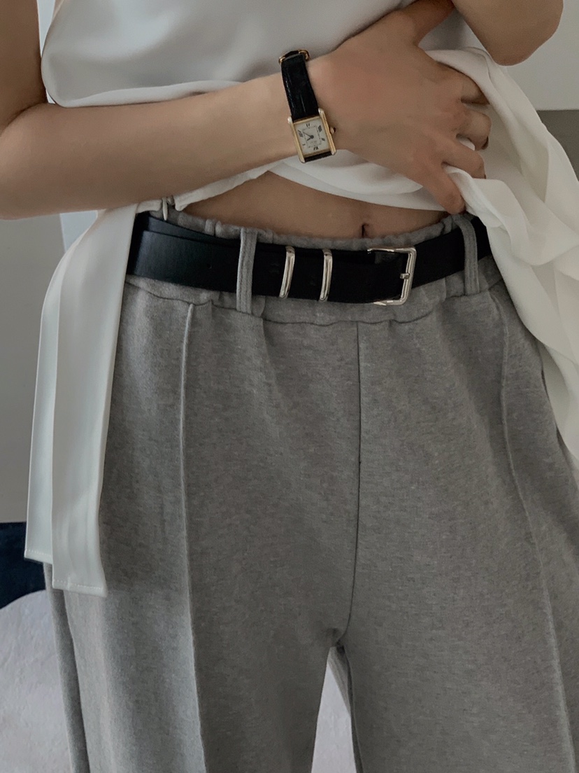 VERANDA韓國㊣直郵東大門代購女裝新品休閑職業休閑褲含腰帶VERANDA休閑褲