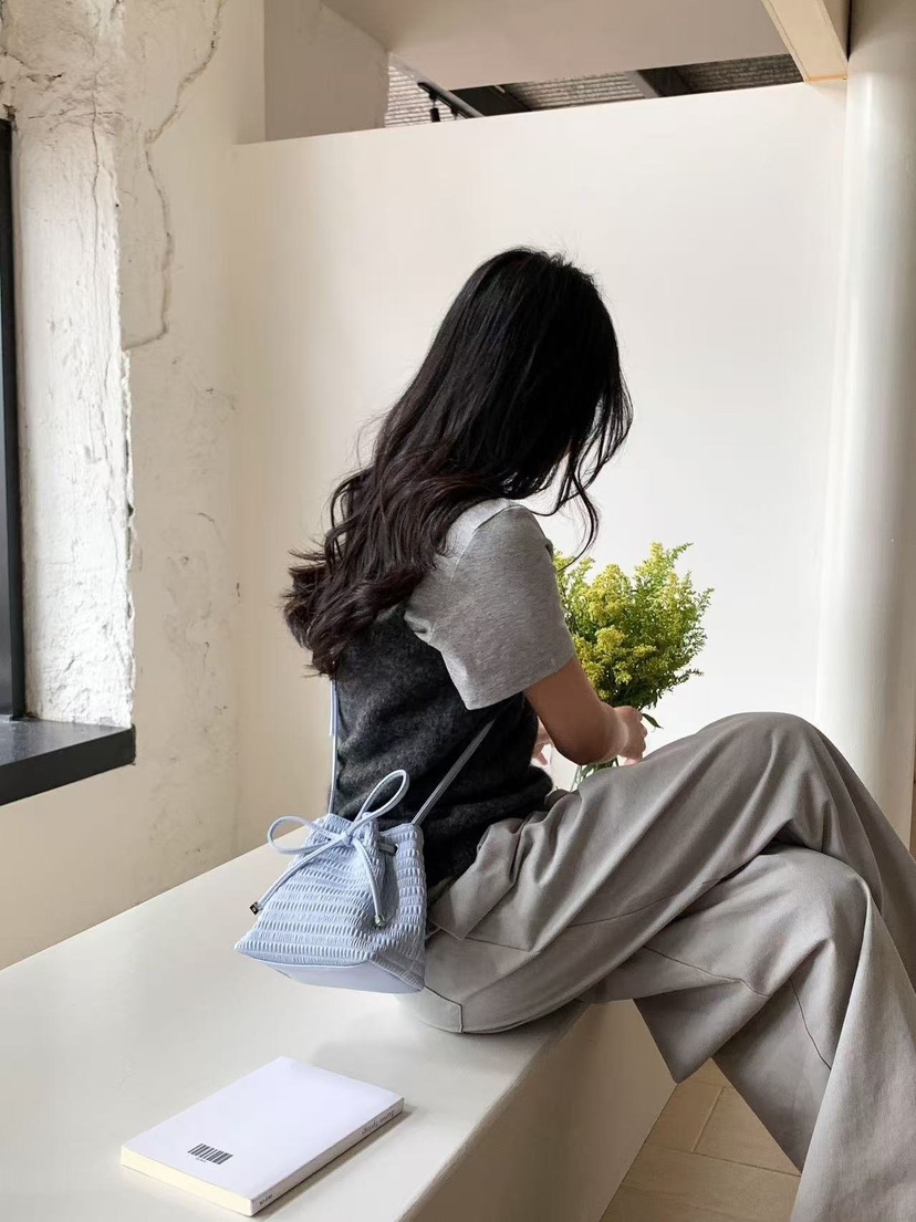 OPPA韓國直郵㊣東大門實拍女裝新品時尚人氣25春夏單肩斜跨包OPPA單肩/斜跨包