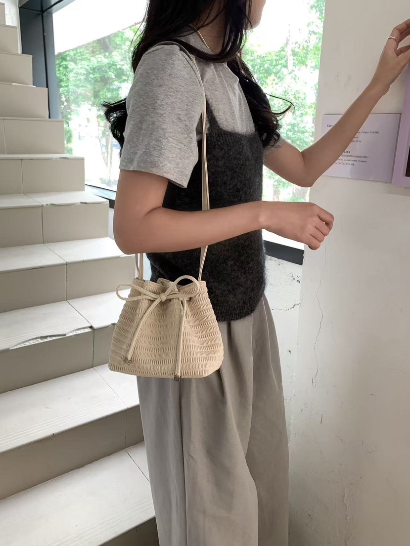 OPPA韓國直郵㊣東大門實拍女裝新品時尚人氣25春夏單肩斜跨包OPPA單肩/斜跨包