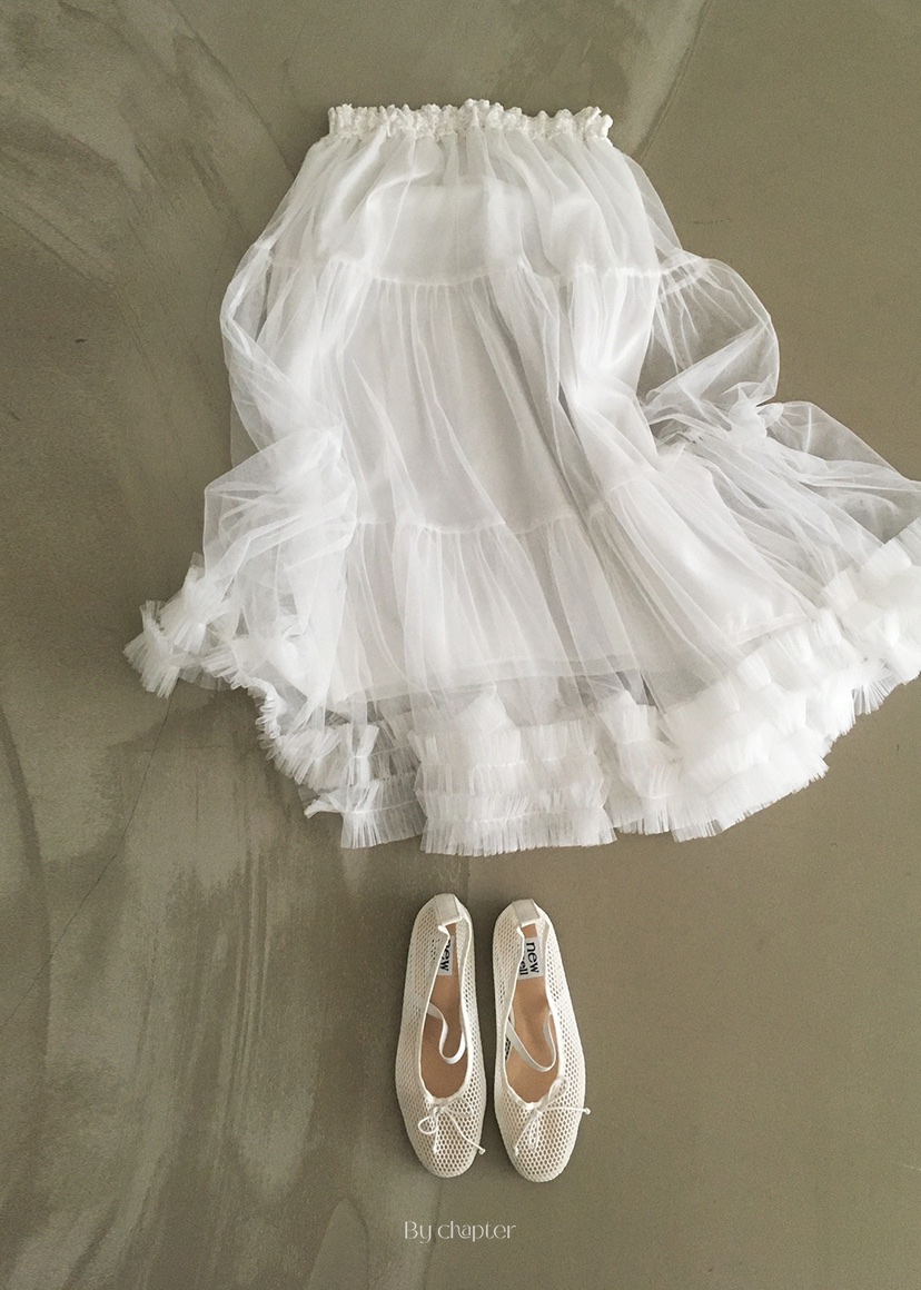 BY CHAPTER韓國直郵㊣東大門實拍女裝新品人氣休閑職業長裙BY Chapter長裙