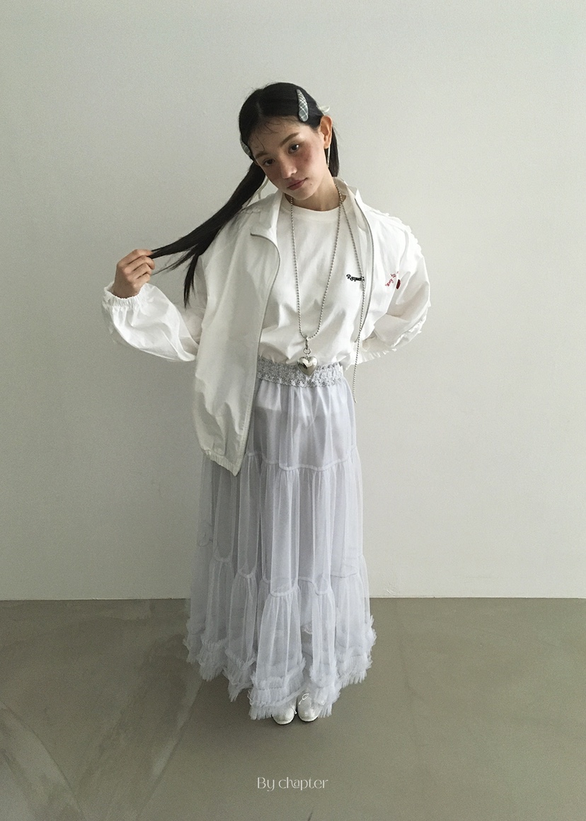 BY CHAPTER韓國直郵㊣東大門實拍女裝新品人氣休閑職業長裙BY Chapter長裙