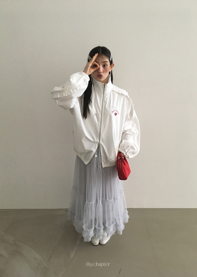 BY CHAPTER韓國直郵㊣東大門實拍女裝新品人氣休閑職業長裙BY Chapter長裙