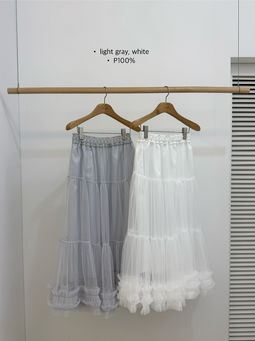 BY CHAPTER韓國直郵㊣東大門實拍女裝新品人氣休閑職業長裙BY Chapter長裙