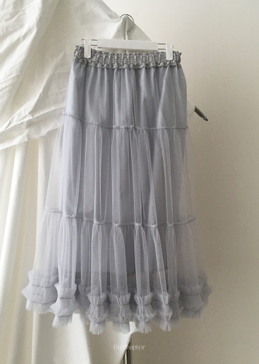 BY CHAPTER韓國直郵㊣東大門實拍女裝新品人氣休閑職業長裙BY Chapter長裙圖色1