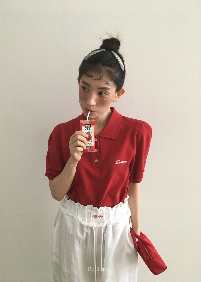 BY CHAPTER韓國㊣直郵東大門代購女裝新品熱賣休閑休閑褲蕾絲BY Chapter休閑褲