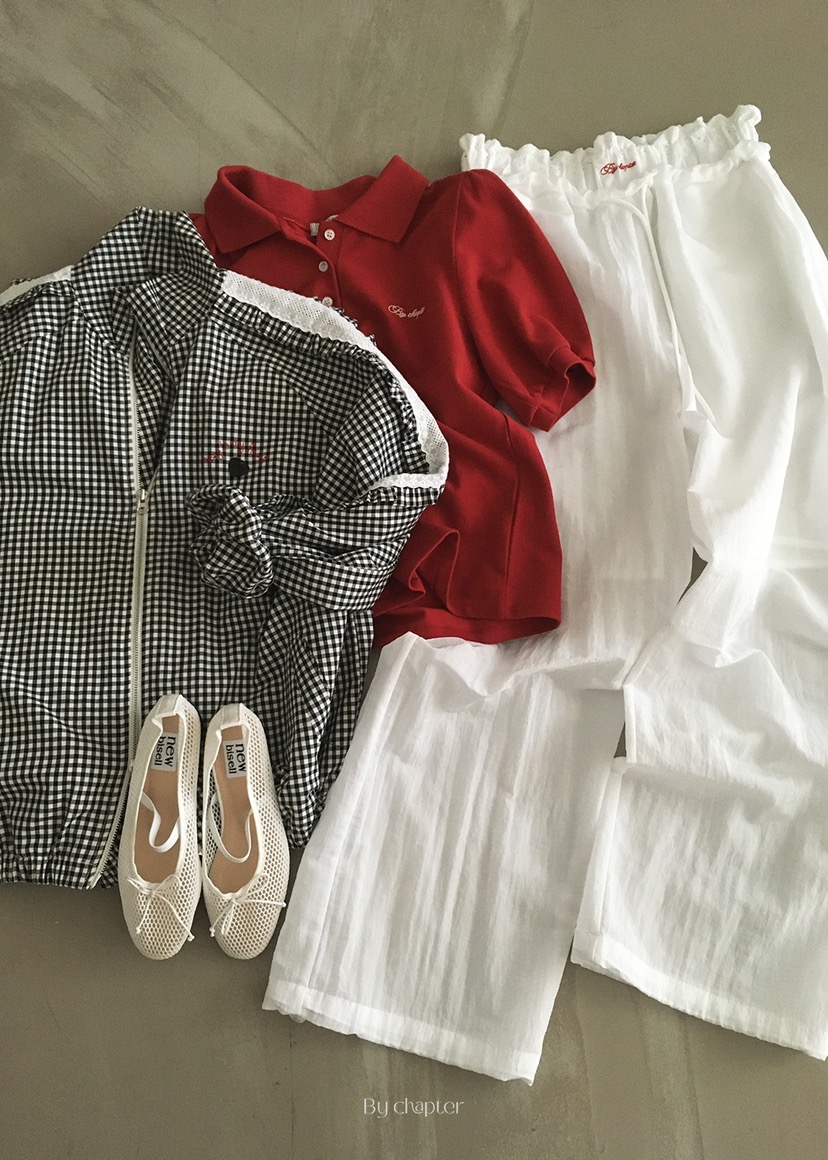 BY CHAPTER韓國㊣直郵東大門代購女裝新品熱賣休閑休閑褲蕾絲BY Chapter休閑褲