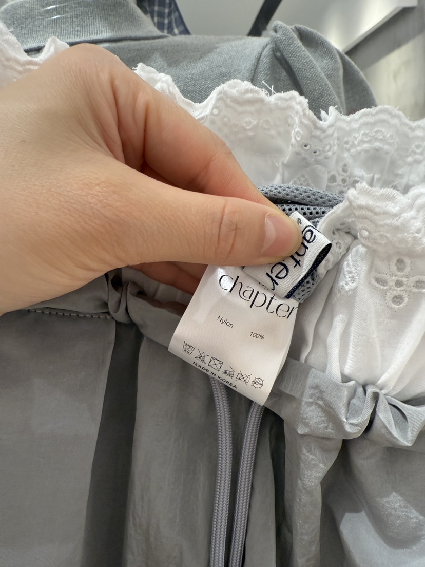 BY CHAPTER韓國㊣直郵東大門代購女裝新品熱賣休閑休閑褲蕾絲BY Chapter休閑褲