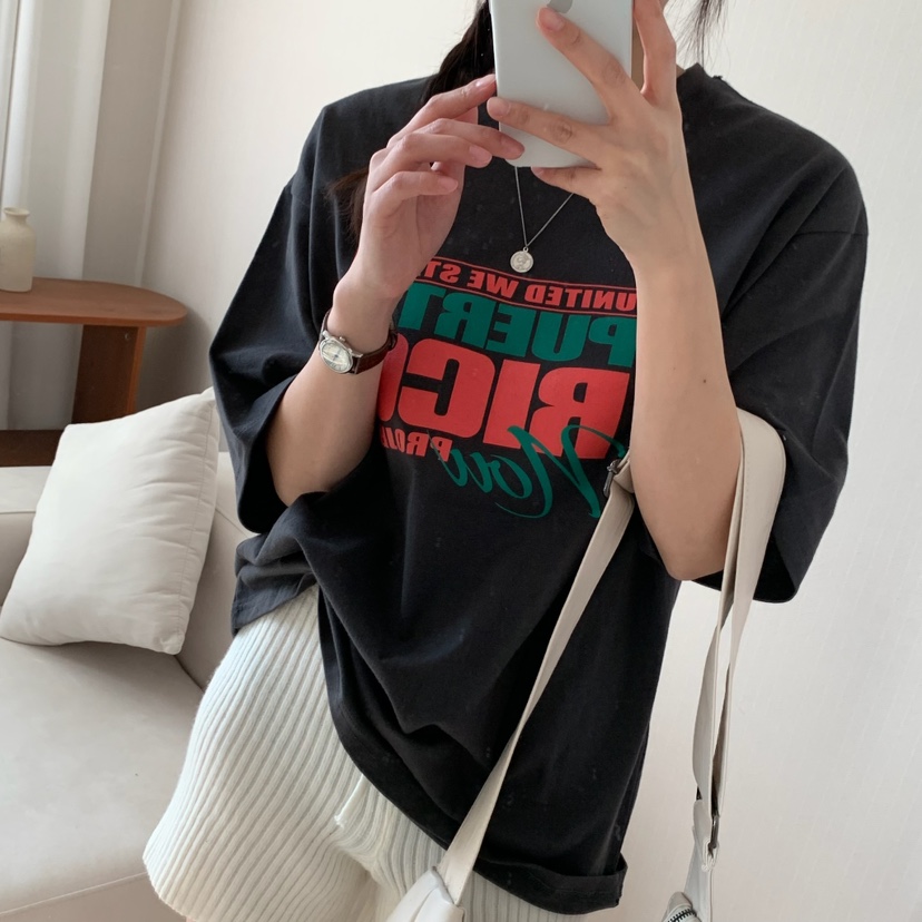 FROMJINI韓國直郵㊣東大門實拍女裝新款職業熱賣人氣時尚T恤FROMJINIT恤