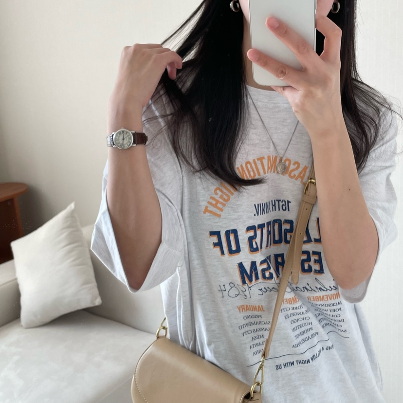 HELLO JINI韓國直郵㊣東大門實拍女裝新款休閑職業時尚T恤HELLO JINIT恤