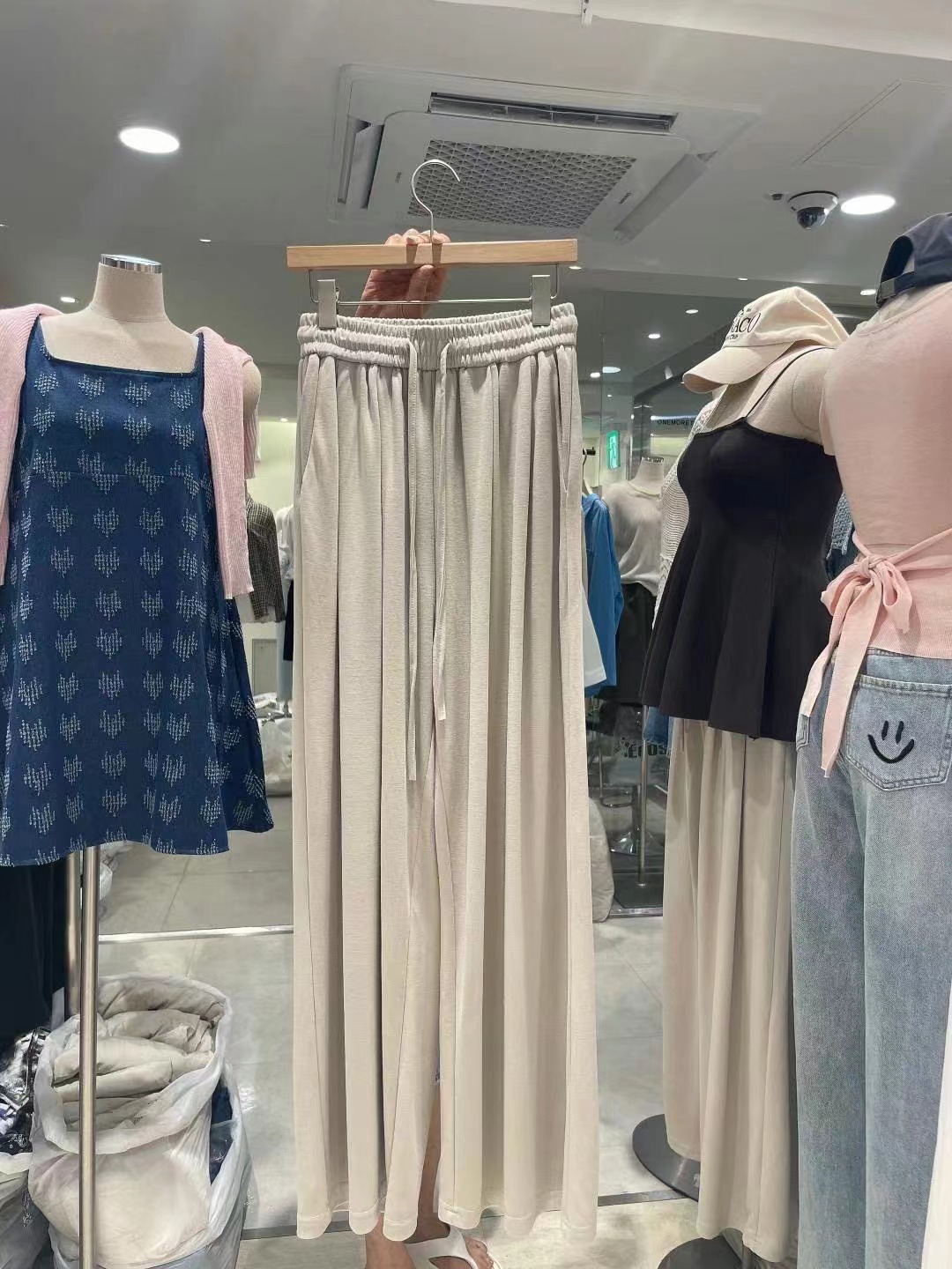 CELLONA韓國直郵㊣東大門實拍女裝新品時尚休閑25春夏休閑褲柔軟CELLONA休閑褲圖色3