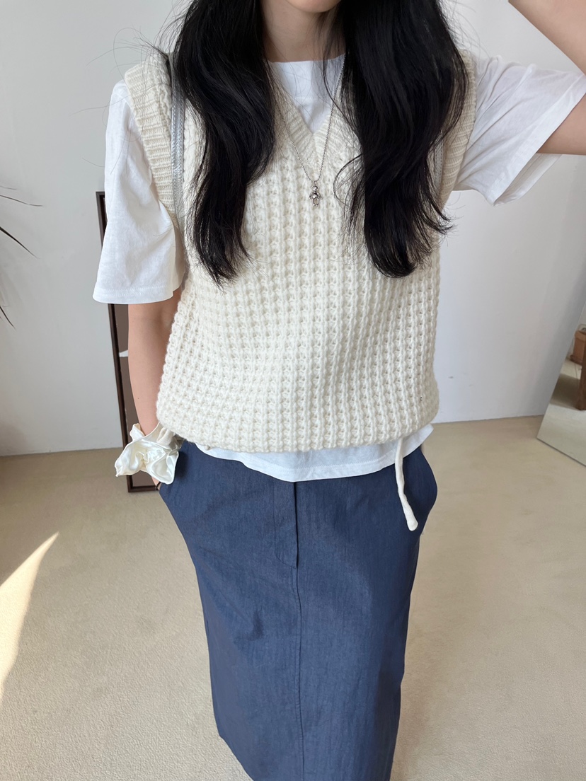 LEMATIN韓國直郵㊣東大門實拍女裝新品休閑熱賣25春夏針織衫LEMATIN針織衫