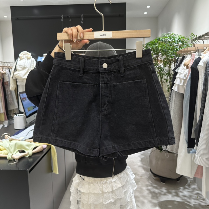 AYCE韓國直郵㊣女裝新品時尚25春夏人氣熱賣職業休閑短褲口袋101SHOWROOM/AYCE短褲圖色3