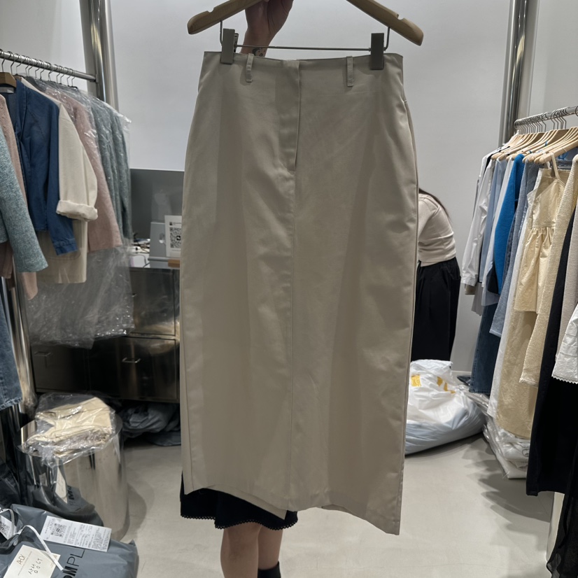 AHOY直郵韓國代購㊣女裝新品休閑熱賣人氣職業時尚25春夏長裙AHOY長裙