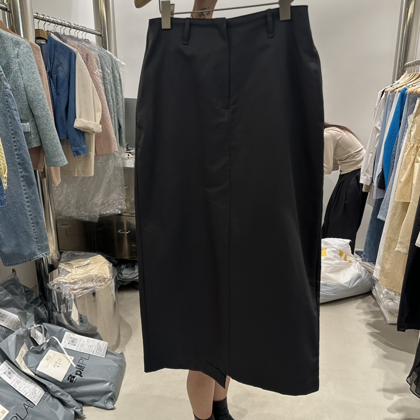 AHOY直郵韓國代購㊣女裝新品休閑熱賣人氣職業時尚25春夏長裙AHOY長裙圖色2