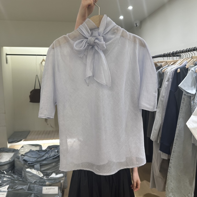 WINSOME韓國直郵㊣女裝新款推薦時尚職業休閑25春夏人氣T恤WINSOMET恤圖色2