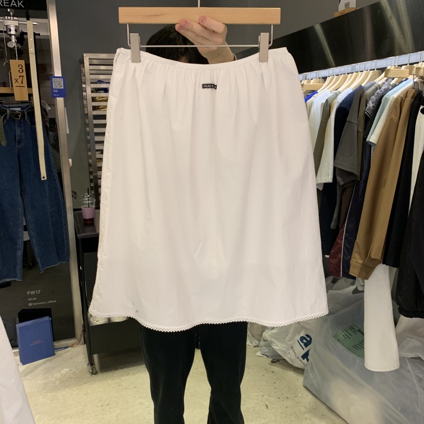 BANY ANCO直郵韓國代購㊣女裝新品休閑25春夏半身裙中短裙BANY ANCO半身裙/中短裙