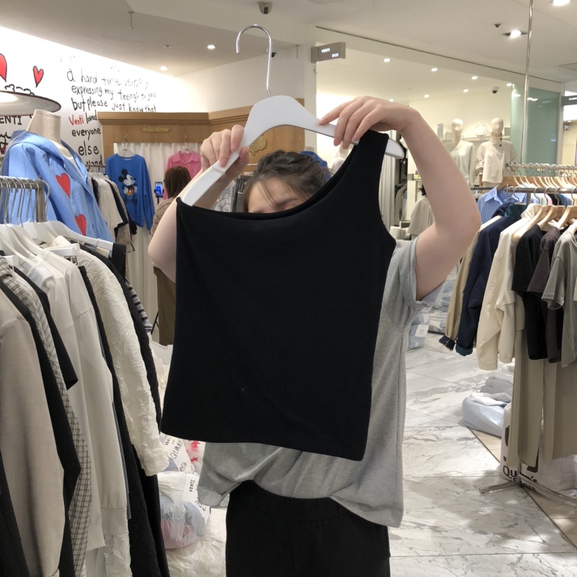 URBANE cloth直郵韓國代購㊣女裝新款熱賣25春夏職業吊帶背心URBANE cloth吊帶/背心圖色2