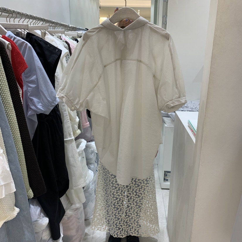 ASOME韓國直郵㊣女裝新品人氣休閑熱賣時尚25春夏襯衫蕾絲衫A.SOME襯衫/蕾絲衫