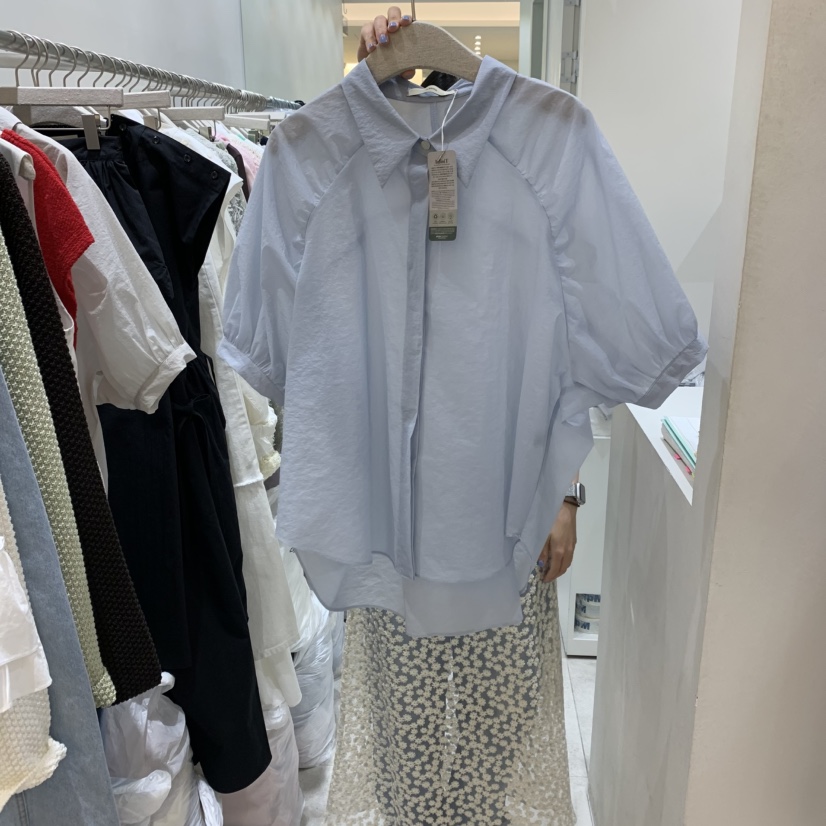 ASOME韓國直郵㊣女裝新品人氣休閑熱賣時尚25春夏襯衫蕾絲衫A.SOME襯衫/蕾絲衫圖色2