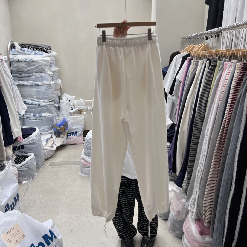 BREEZE韓國直郵㊣女裝新品25春夏熱賣時尚職業休閑休閑褲蕾絲BREEZE休閑褲