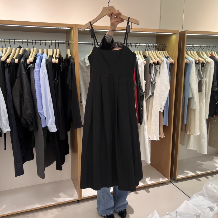 ALOT韓國直郵㊣女裝新品休閑25春夏時尚職業人氣推薦連衣裙A LOT連衣裙圖色2