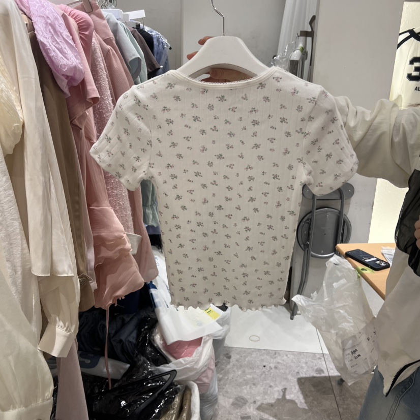 TYCHE韓國直郵㊣女裝新品推薦25春夏時尚熱賣人氣職業休閑T恤TYCHET恤
