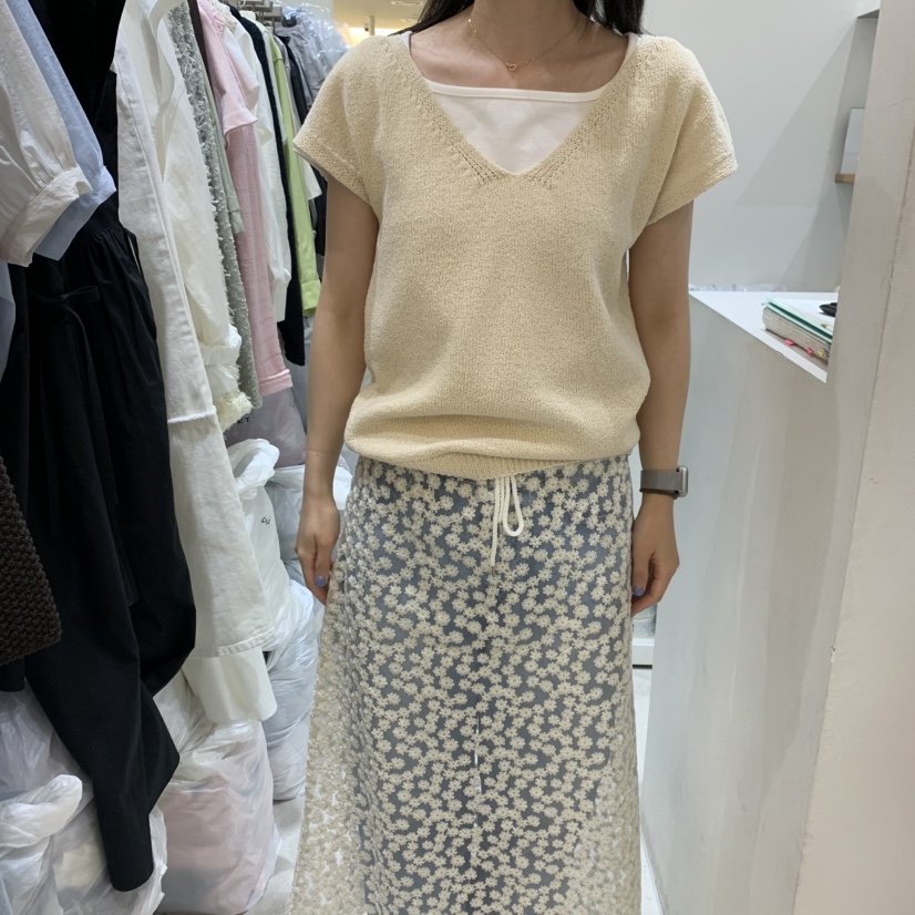 ASOME韓國直郵㊣女裝新款推薦時尚職業25春夏針織衫不含內搭A.SOME針織衫