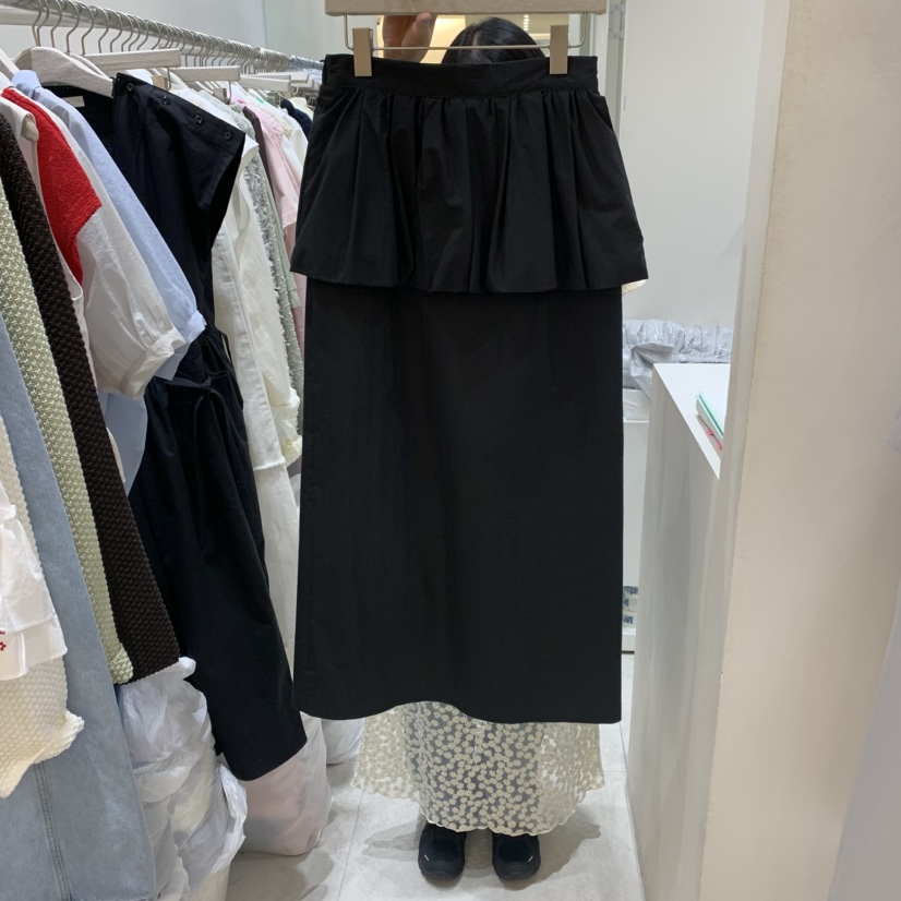 ASOME直郵韓國代購㊣女裝新品熱賣職業25春夏推薦半身裙中短裙A.SOME半身裙/中短裙圖色2