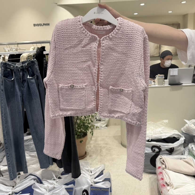 ENDOLPHIN韓國直郵㊣女裝新品推薦25春夏休閑職業人氣熱賣夾克ENDOLPHIN夾克
