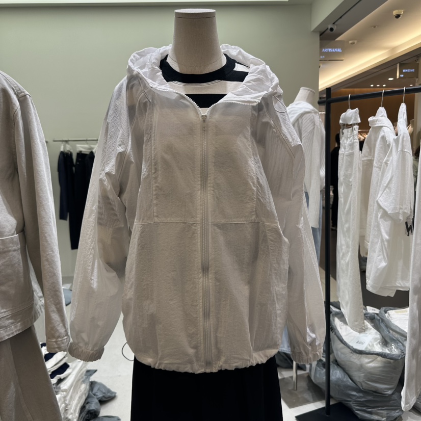 ARTISANAL韓國直郵㊣東大門實拍女裝新款25春夏職業夾克連帽ARTISANAL夾克圖色2