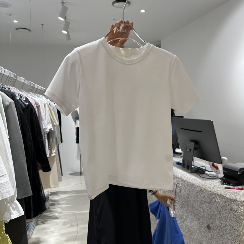 NEROLI 36韓國直郵㊣女裝新品25春夏休閑熱賣職業人氣時尚T恤NEROLI 36T恤圖色4