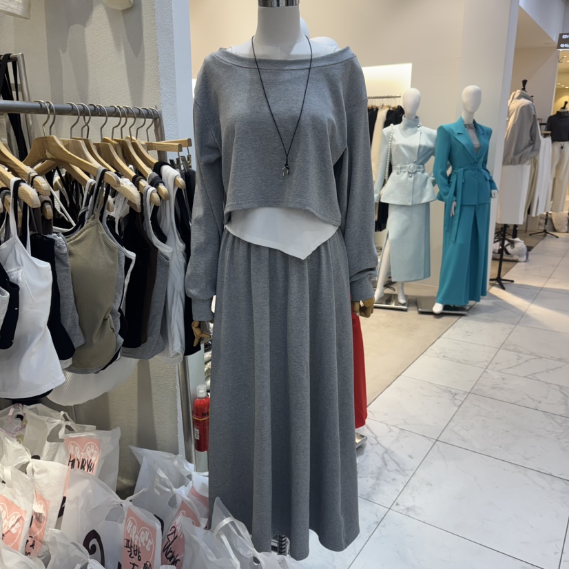 HIPTIQUE韓國直郵㊣東大門實拍女裝新品時尚熱賣人氣休閑套裝HIPTIQUE套裝