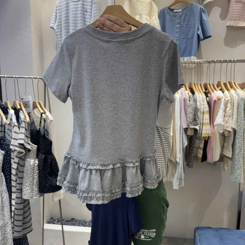 HIPTIQUE直郵韓國代購㊣女裝新品熱賣25春夏休閑人氣職業T恤HIPTIQUET恤