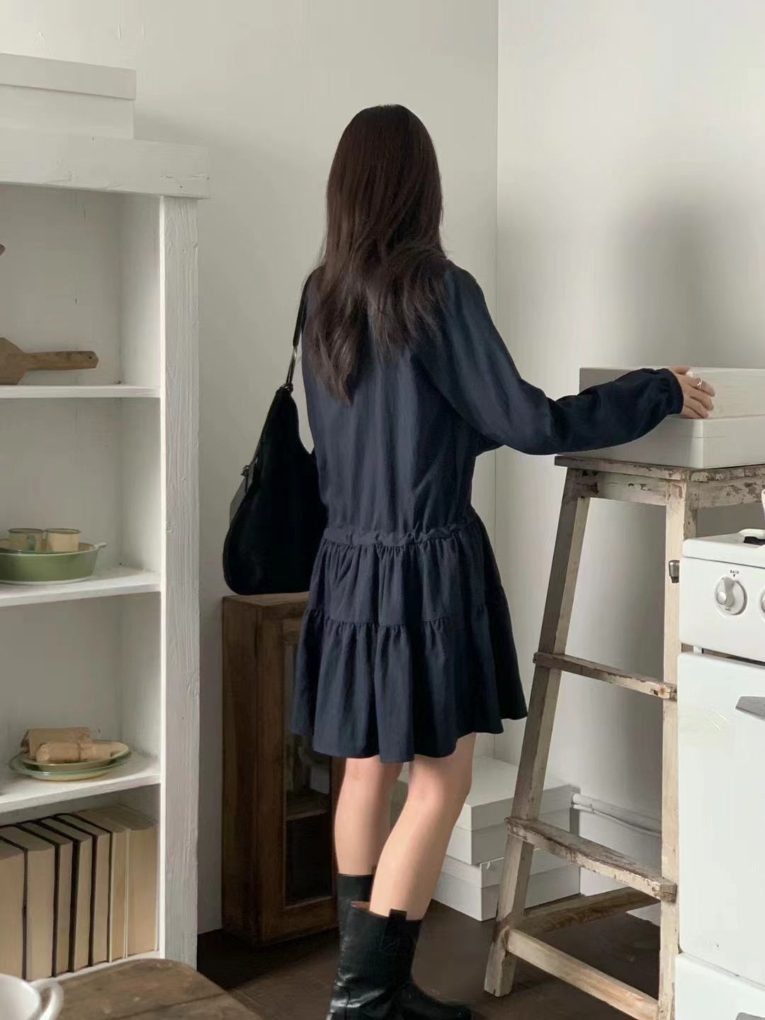 AN STAND韓國直郵㊣東大門實拍女裝新品人氣時尚25春夏連衣裙AN STAND-2件起連衣裙
