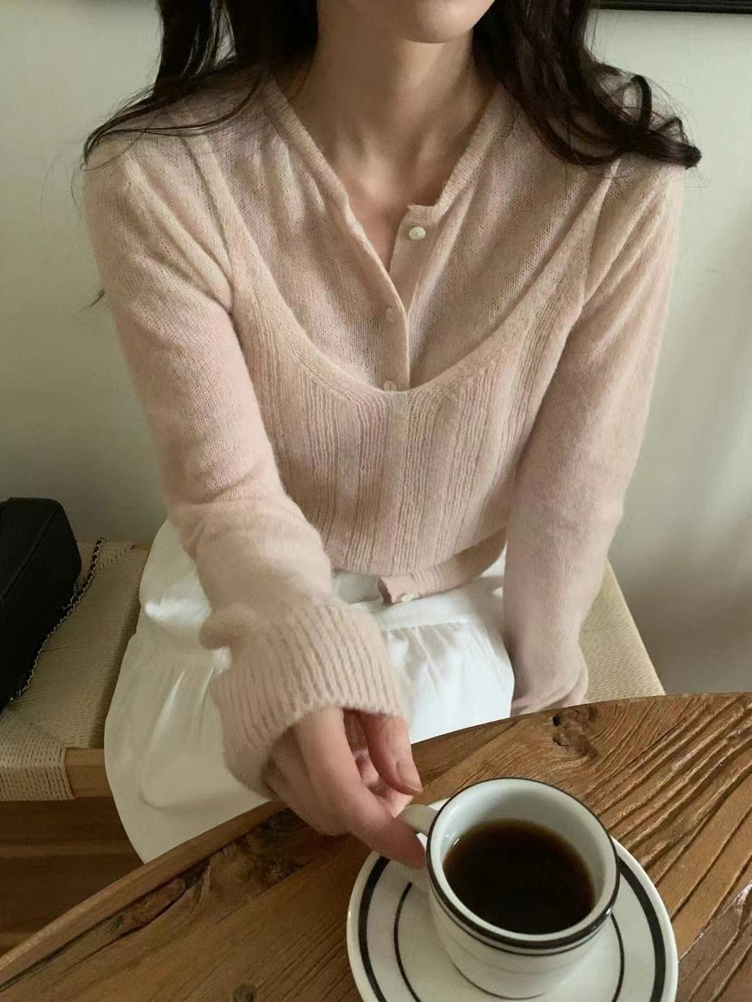 COME HERE直郵韓國代購㊣女裝新品休閑推薦熱賣25春夏針織衫COME HERE針織衫